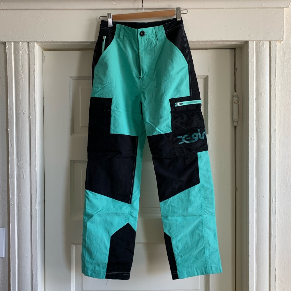 X-Girl Colorblock Cargo Pants